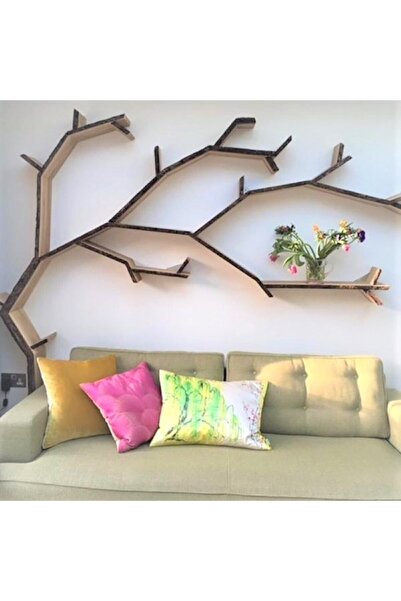 HİKİOE Ert Model Otantik Ağaç Kitaplık