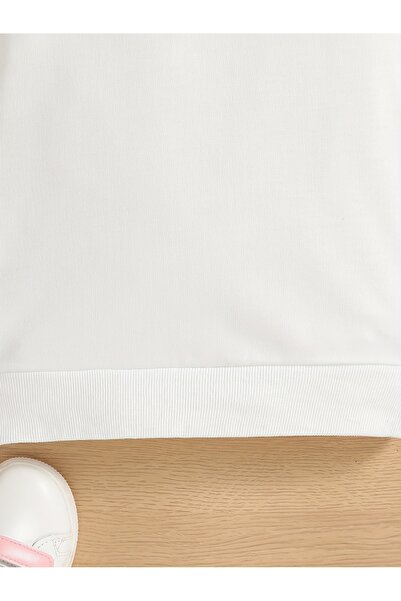 Let's Wear Світшот з велосипедним коміром для дівчаток з принтом принцеси