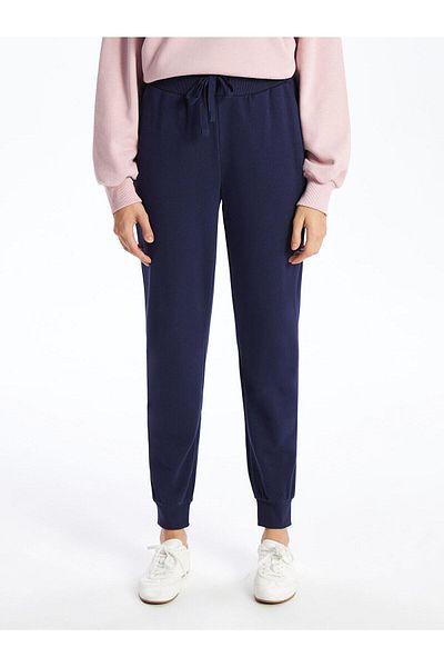 LC Waikiki Pantaloni de sport Jogger drepte pentru femei LCW Vision cu talie elastică