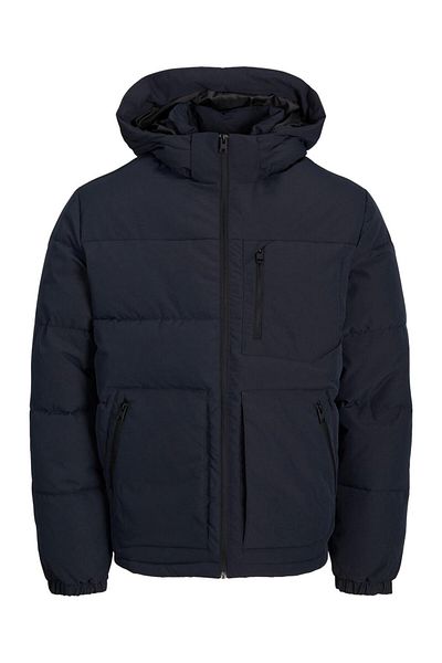 Jack & Jones JJEOTTO Пухено яке SN - Тъмно синьо