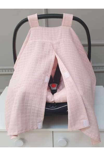 Yuar Baby Pink Baby Carrier Cover and Cushion Set