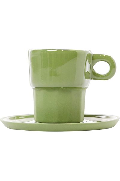 STOREMAX Ntwork Golf Line Green Suki Espresso Cup Art 1087243