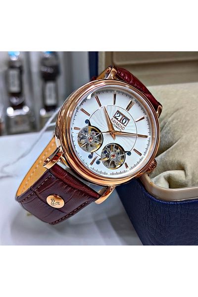 Raymond Automatic Battery Free Mechanism Men's Wristwatch