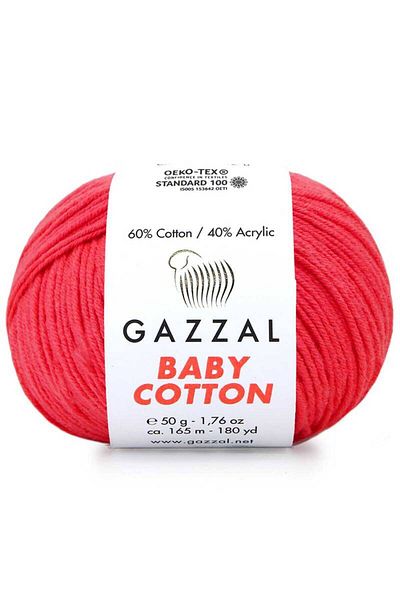 Gazzal Baby Cotton Xl Amigurumi String Pomegranate Flower - 3458 - 50 Gr. Σχοινί διάτρησης
