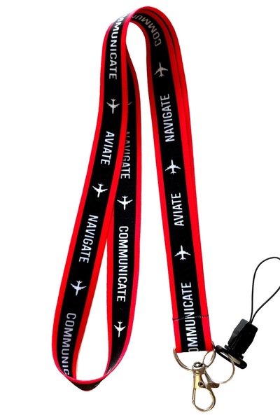 StormiStoretr Aviate Navigate Pilot Boyun ipi Telefon Askısı