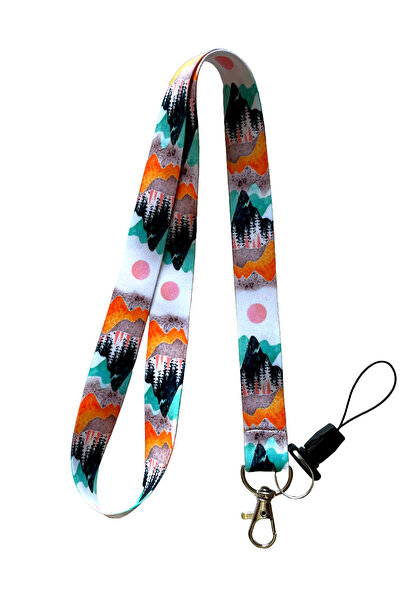 StormiStoretr Fuji Dağı Japon Boyun ipi Telefon Askısı