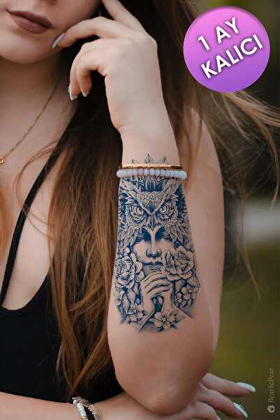 BP Tattoo 1 Ay Kalıcı Tattoo Gerçek Dövme Görünümlü Geçici Dövme