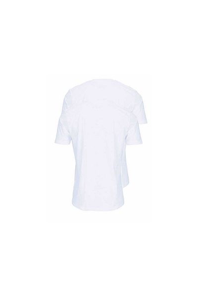 OLYMP V-kragen T-shirt Für Herren In Weiß