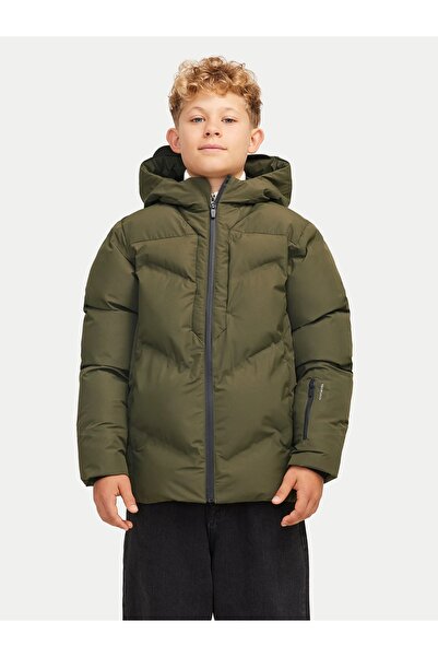 Jack & Jones Jacj & Jones Χακί Παλτό για αγόρια 12261353