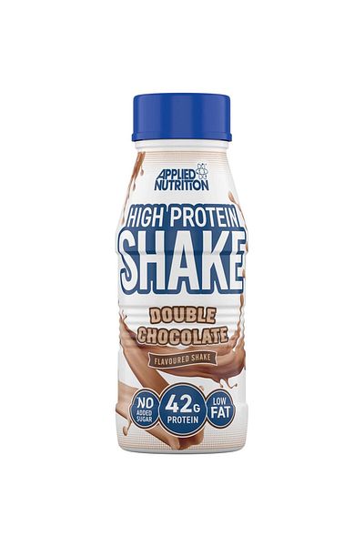 applied nutrition High Protein Shake, Double Chocolate, 500 ML