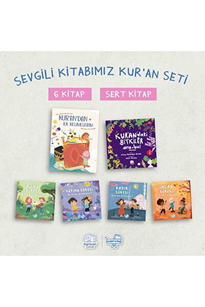 Puset Kitap Sevgili Kitabımız Kur'an Seti (6 Kitap)