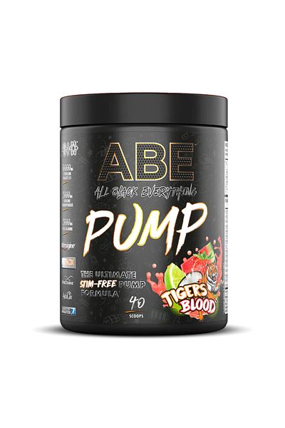applied nutrition ABE Pump Stim Free, Tigers Blood, 40