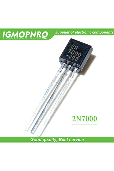 Choice ٥٠ قطعة من ترانزستورات تأثير المجال من نوع 2N7000 TO92 ذات قناة N، من ...