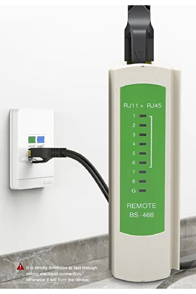 harry Ağ Kablo Test Cihazı RJ45 Ethernet Kablo Test Cihazı Lan Cat5 Cat6 CAT7 8P 6P LAN Kablosu Uyumlu