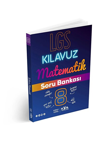 Kva Yayınları KVA Yayınları 8. Sınıf Kılavuz Matematik Soru Bankası Yeni