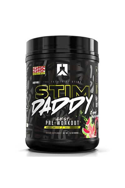 RYSE RYES Stim Daddy Pre Workout, Candy Watermelon, 40