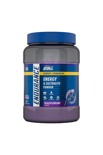 applied nutrition Endurance Velocity Fuel Energy Carb Plus Electrolyte Energy, Black Currant, 1.5 KG
