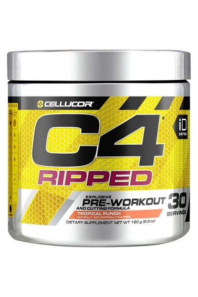 Cellucor C4 Ripped، Tropical Punch، 30