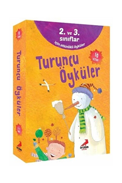 Erdem Çocuk Turuncu Öyküler - 10 Kitaplu