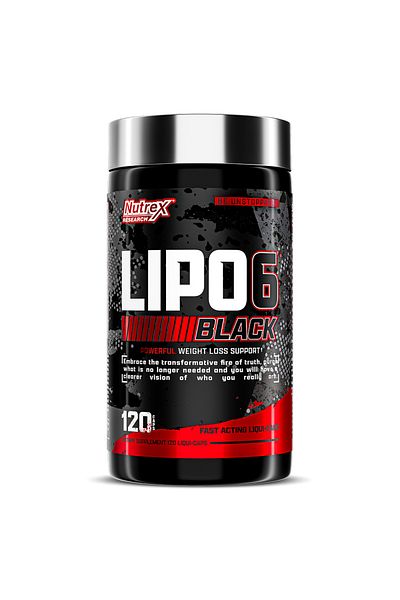 Nutrex Research Lipo 6 Black Powerful, 120 Capsules