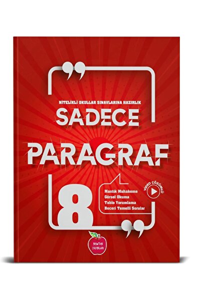 Newton Yayınları LGS 8.Sınıf Sadece Paragraf Soru Bankası