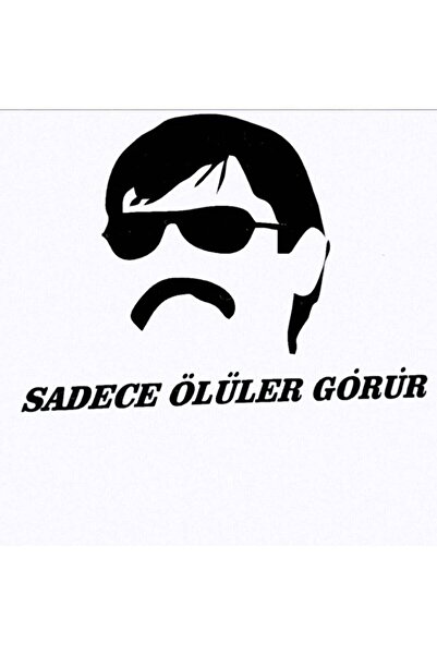 BENİMSER REKLAM Sadece Ölüler Görür Sticker Araç, Araba, Oto, Motorsiklet, Ka...