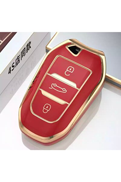 emii auto spare parts Citroen C4 C5 C3 Aircross - غطاء مفاتيح من مادة TPU، وض...