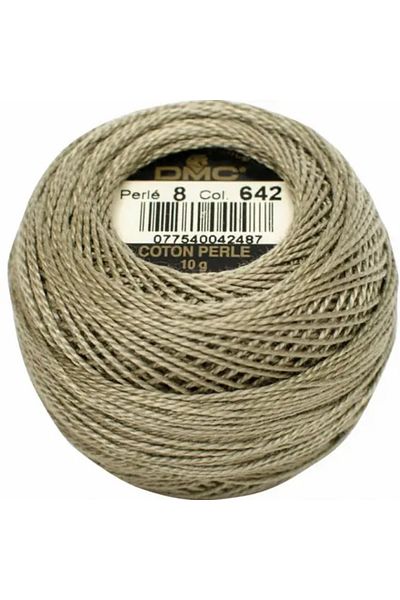 Dmc Koton Perle 642 (No:12) - 2 Pieces
