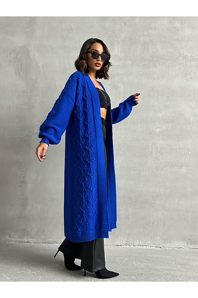 nosia fashion Γυναικεία βαμβακερή πλεκτή ζακέτα κανονικού μεγέθους
