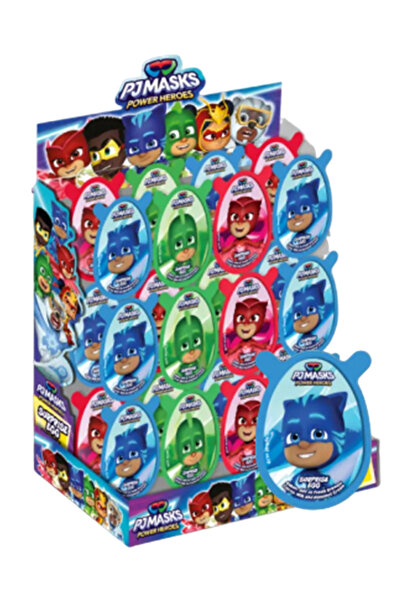 Lolliboni Pj Masks Sürpriz Oyuncaklı Yumurta 17,5gr 24 Adet