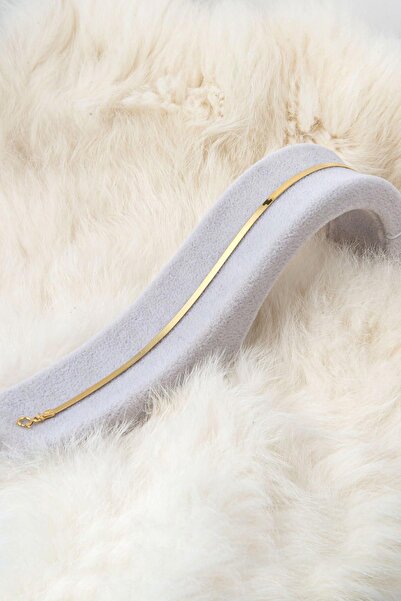 Bilezikci Ezme Zincirli Bileklikli 14 Ayar Altın Set