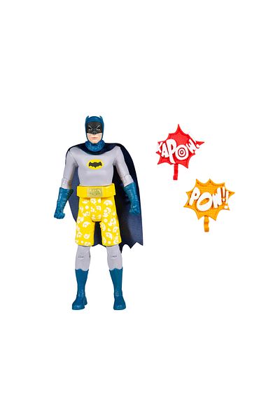 DC COMICS DC Retro 6inch Batman 66 Batman Swim Shorts (W2)