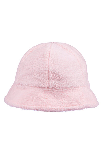 Kitti 4-8 Yaş Peluş Fötr Kız Çocuk Peluş Fötr Şapka