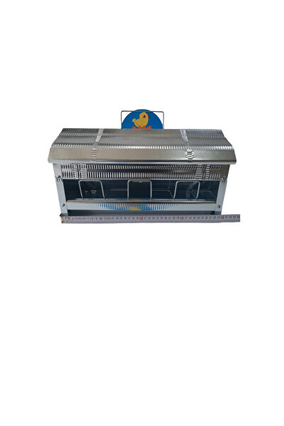 Cosar وحدة تغذية معدنية مقاس 40 سم مع درج جلفانيز ووعاء دجاج