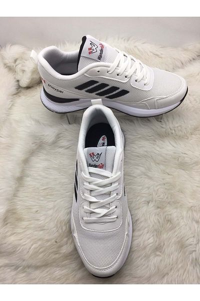 ÇİĞDEM KUNDURA White-Black Crocus Sneakers - Cloth Tied (Wndr Full)