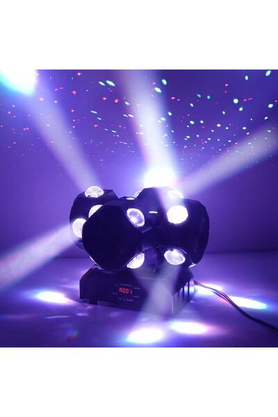 DJ PRO STAGE 4 HEAD 16X10 WATT LED BEAM-LAZER-STROBE ROBOT IŞIK