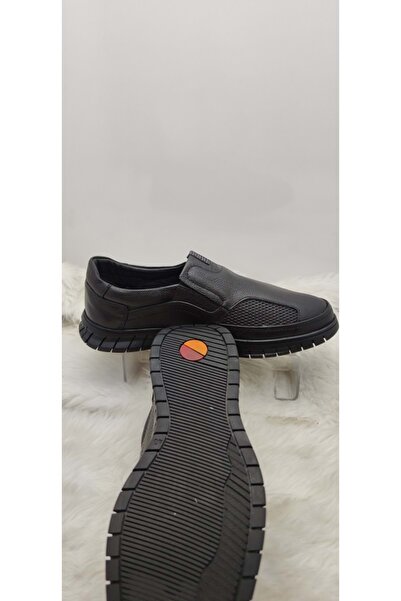 Voyager Ανδρικά Δερμάτινα Παπούτσια - Πλαϊνά Ελαστικά, Μοντέλο 6122