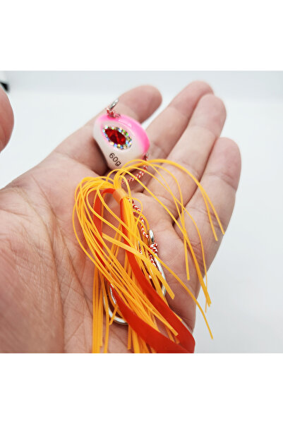 Megsaydin Fosforlu, Tai Rubber, Pembe Avcı Saçaklı ,yapay Yem