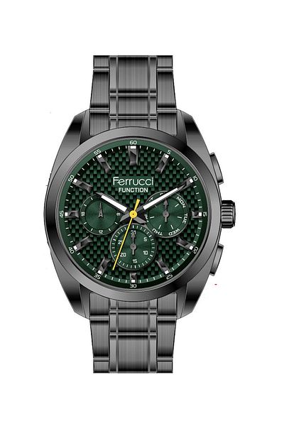 Ferrucci Fcf 03349Fm.04 Working Function Men's Wristwatch.