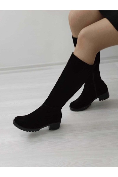 GENUINE LEATHER NUBUCK BOOTS