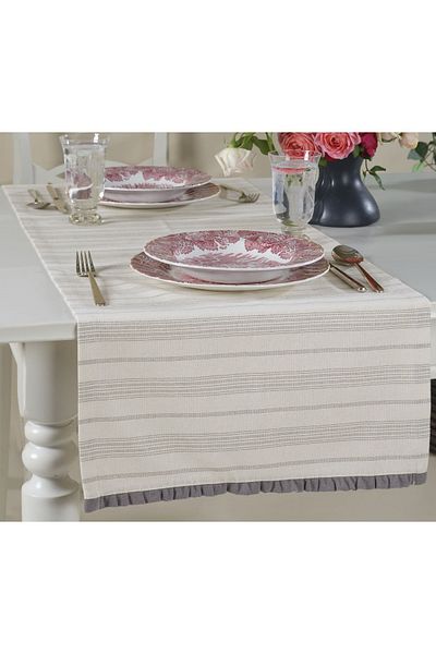 denizli hatırası Buldan Υφασμάτινο Runner με Μπορντούρα 50x130 cm