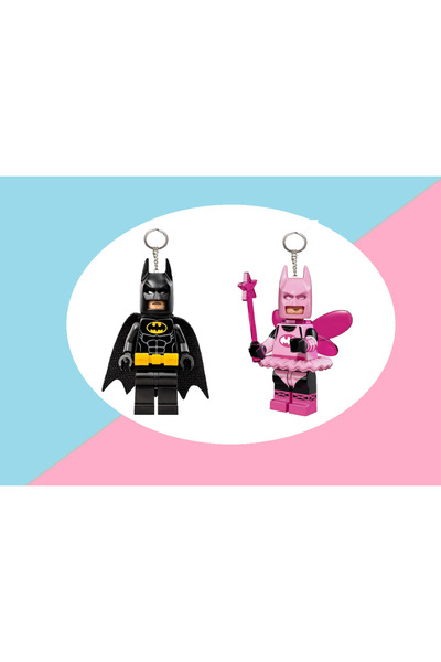 marimari 2-Pack Keychain Mini Figures Batma & Fairy Batman