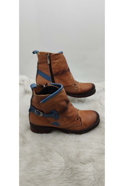 ÇİĞDEM KUNDURA ÇİĞDEM GERÇEK DERİ TABA KADIN BOT (B2A)