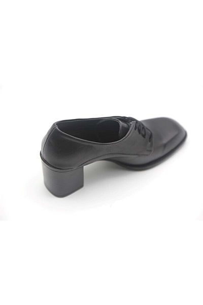 ÇİĞDEM KUNDURA Fiorina- Pantofi de damă din piele naturală cu toc gros