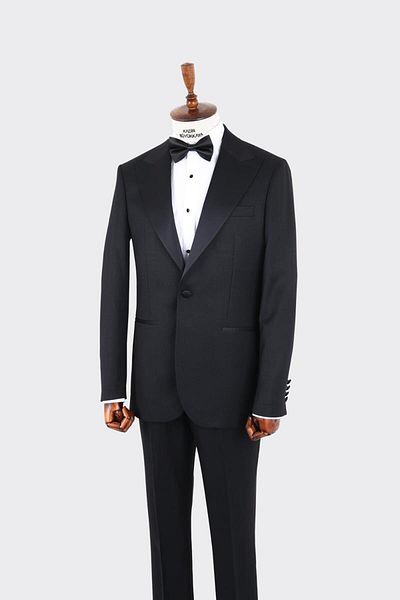 Kadir Büyükkaya Swallow Collar Men's Tuxedo-Kaw1572S