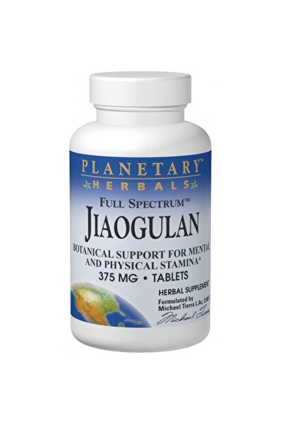 Planetary Herbals جياوجولان الطيف الكامل، 375 مجم، 60 قرصًا