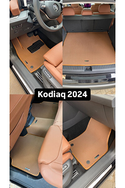 maxcar Skoda Kodiaq 2024 Premium Eva Paspas + Premium Bagaj Havuzu + Metal Topuk