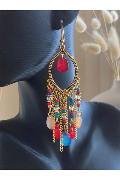 Store Handmade Multicolor Bohemia Style Dangle Women's Earrings