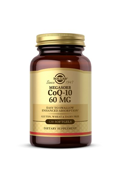 Solgar Megasorb Coq10, 60 mg, 120 Softgels