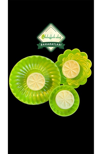 ABDULLAH DAĞ Hatay Yöresel Plastik Kömbe Kurabiye Kerebiç Kalıbı 3’lü A008